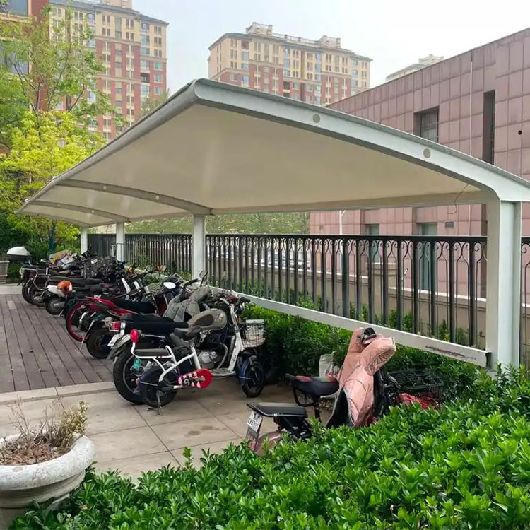 歙县膜结构电动车棚